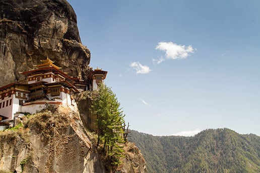 6. Bhutan Tigers Nest